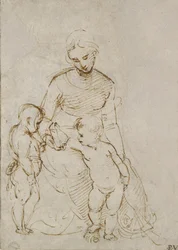The Virgin and Child with St John
